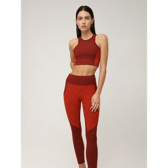 Twenty Montreal Flames 3D Leggings Medium Garnet\Furnace - Picture 3 of 8